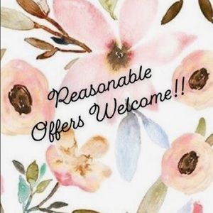 Reasonable Offers Welcome!